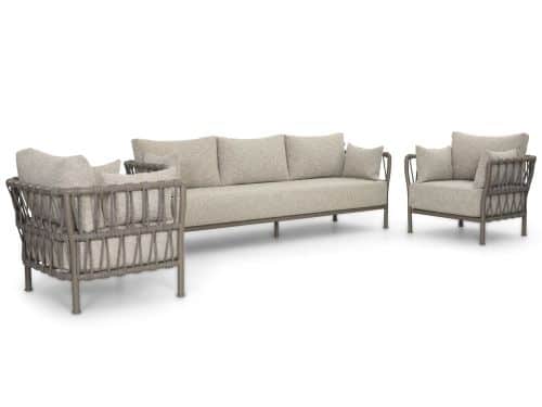 Santika Miyora stoel-bank loungeset 3-delig