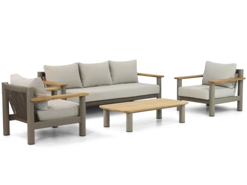 Santika Yolano stoel-bank loungeset 4-delig