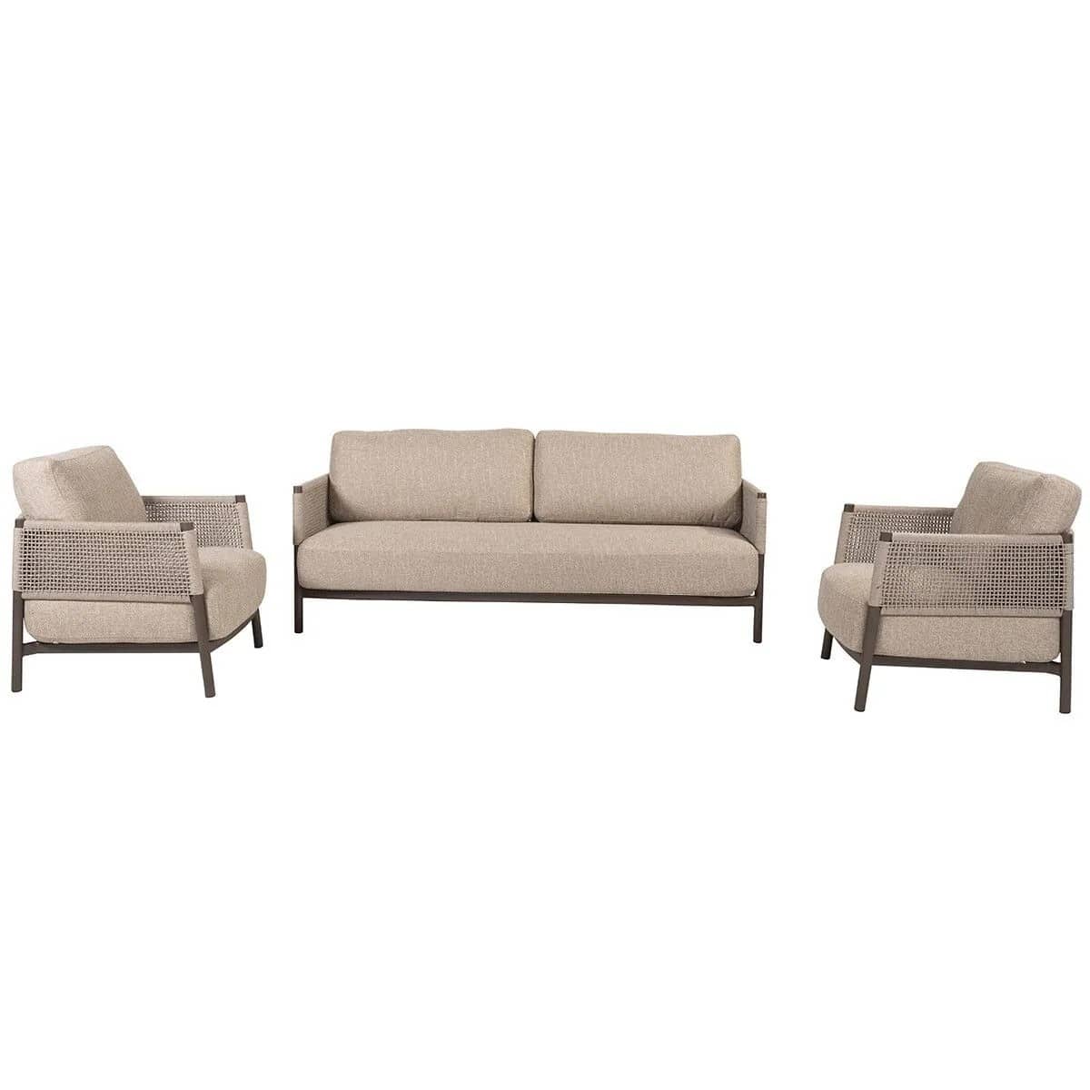 savanne stoel bank loungeset 3 delig terre 4 seasons outdoor