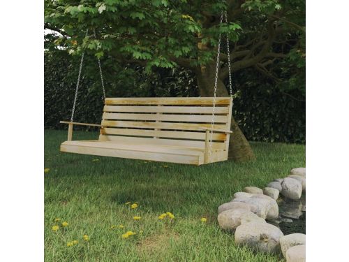 Schommelbank Hout - Tuinbank - Buiten Ontspannen - Geïmpregneerd Grenenhout