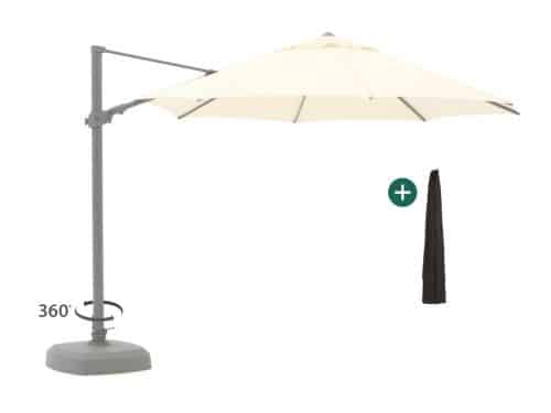 Shadowline Austin zweefparasol ø 350cm - Laagste prijsgarantie!