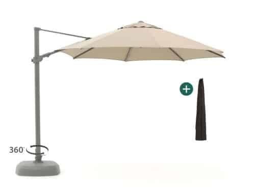 Shadowline Austin zweefparasol ø 350cm - Laagste prijsgarantie!