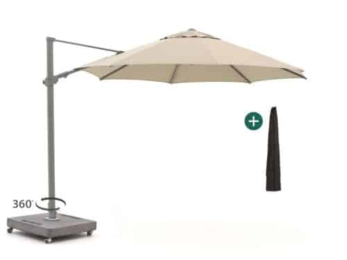 Shadowline Austin zweefparasol ø 350cm - Laagste prijsgarantie!
