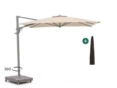 Shadowline Francisco zweefparasol 260x260cm - Laagste prijsgarantie!