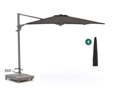 Shadowline Francisco zweefparasol 260x260cm - Laagste prijsgarantie!