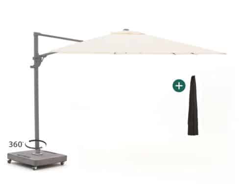 Shadowline Francisco zweefparasol 300x300cm - Laagste prijsgarantie!