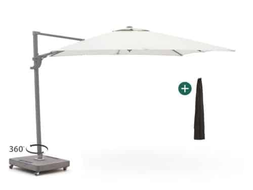 Shadowline Francisco zweefparasol 300x300cm - Laagste prijsgarantie!