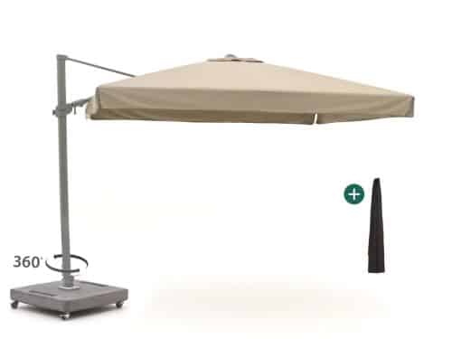 Shadowline Miami zweefparasol 300x300cm - Laagste prijsgarantie!