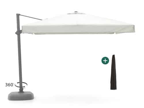 Shadowline Miami zweefparasol 300x300cm - Laagste prijsgarantie!