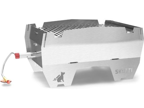 SKOTTI Gas BBQ Draagbaar - RVS Camping Barbecue 3