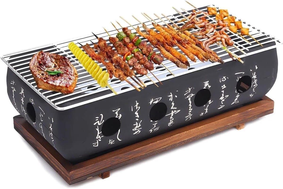 sphproducts barbecue stove japanse stijl bbq grill draagbaar