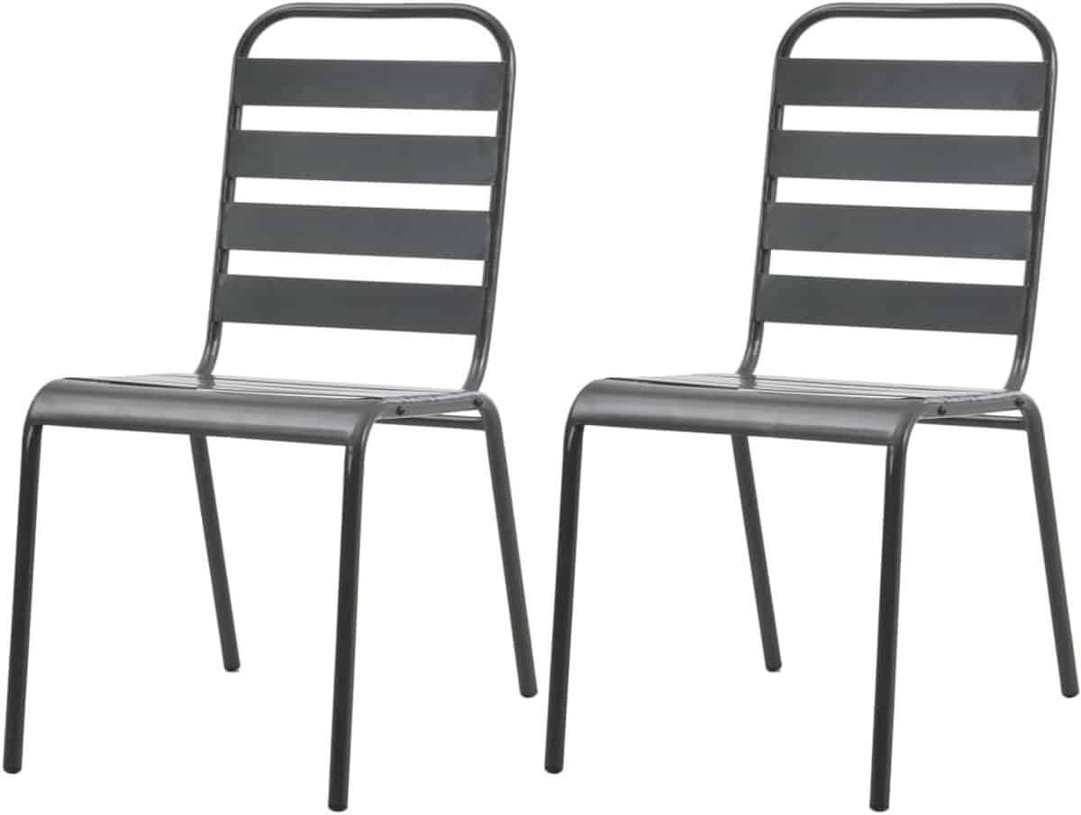 stapelbare tuinstoelen balkonstoelen terras buiten zitten roestbestendig