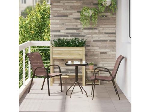 Stapelbare tuinstoelen - Buitenstoelen - Buiten eten - Waterdicht textiel
