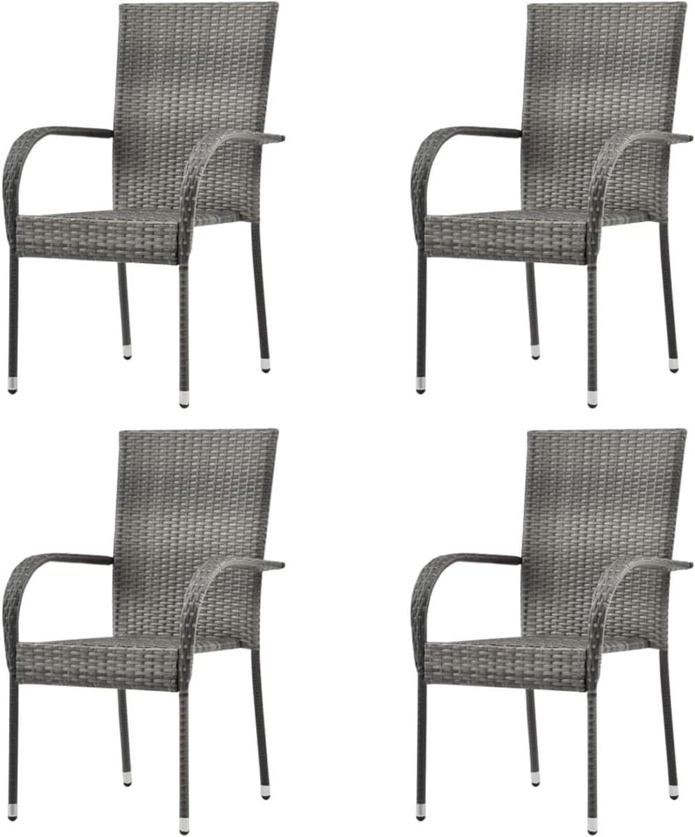 stapelbare tuinstoelen buitenstoelen terras buiten dineren waterafstotend