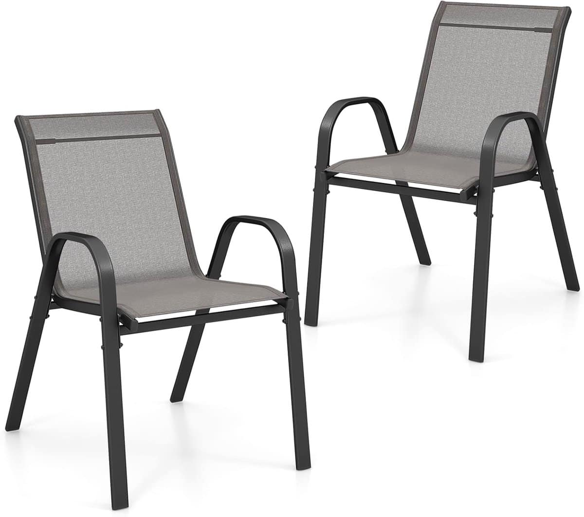 stapelbare tuinstoelen buitenstoelen terras ontspannen zitten hoge