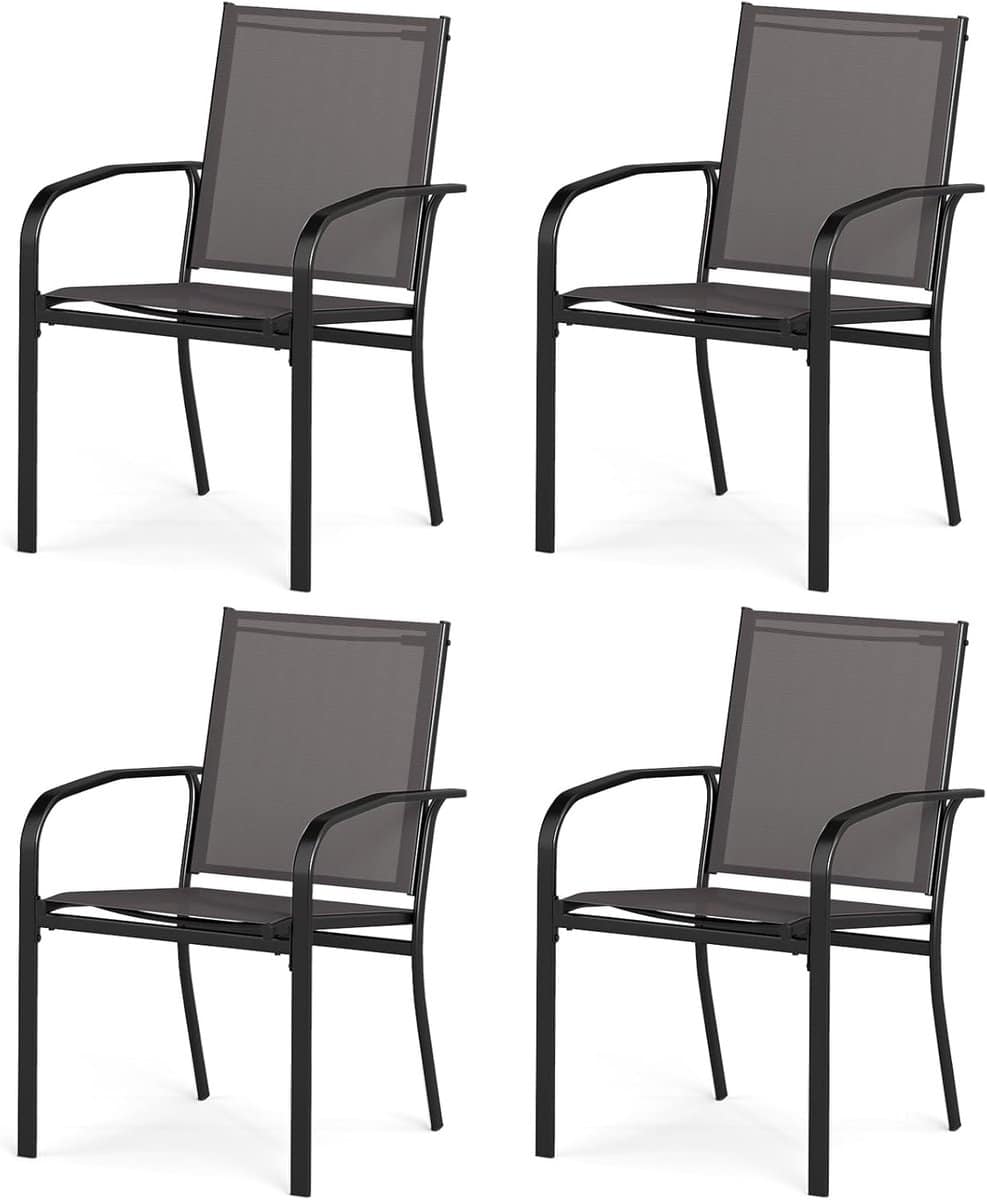 stapelbare tuinstoelen outdoor stoelen buiten zitten ergonomisch