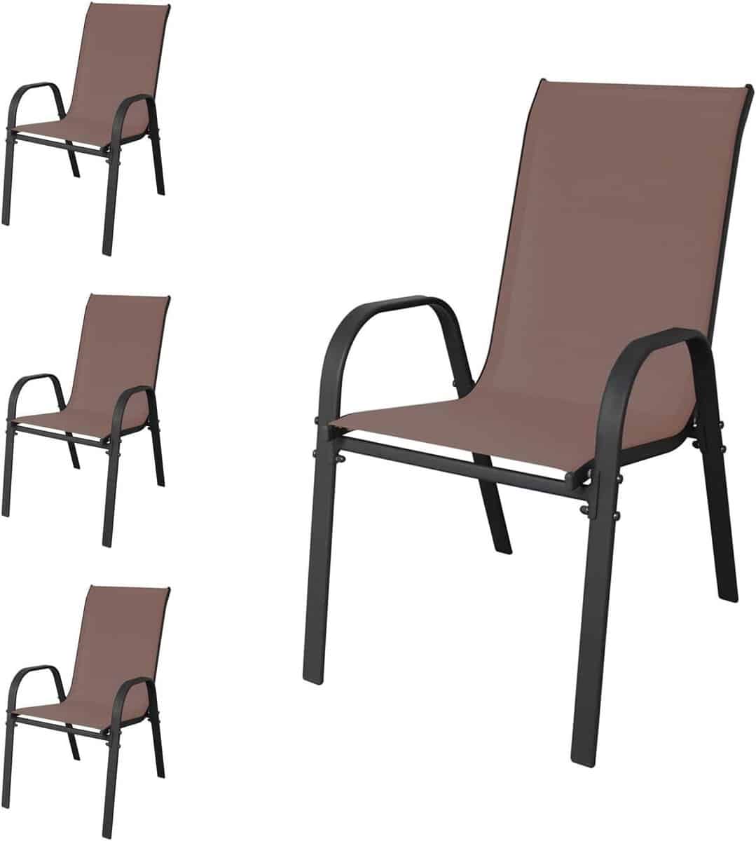 stapelstoelen tuin balkonmeubel terrasmeubel buiten zitten ontspannen