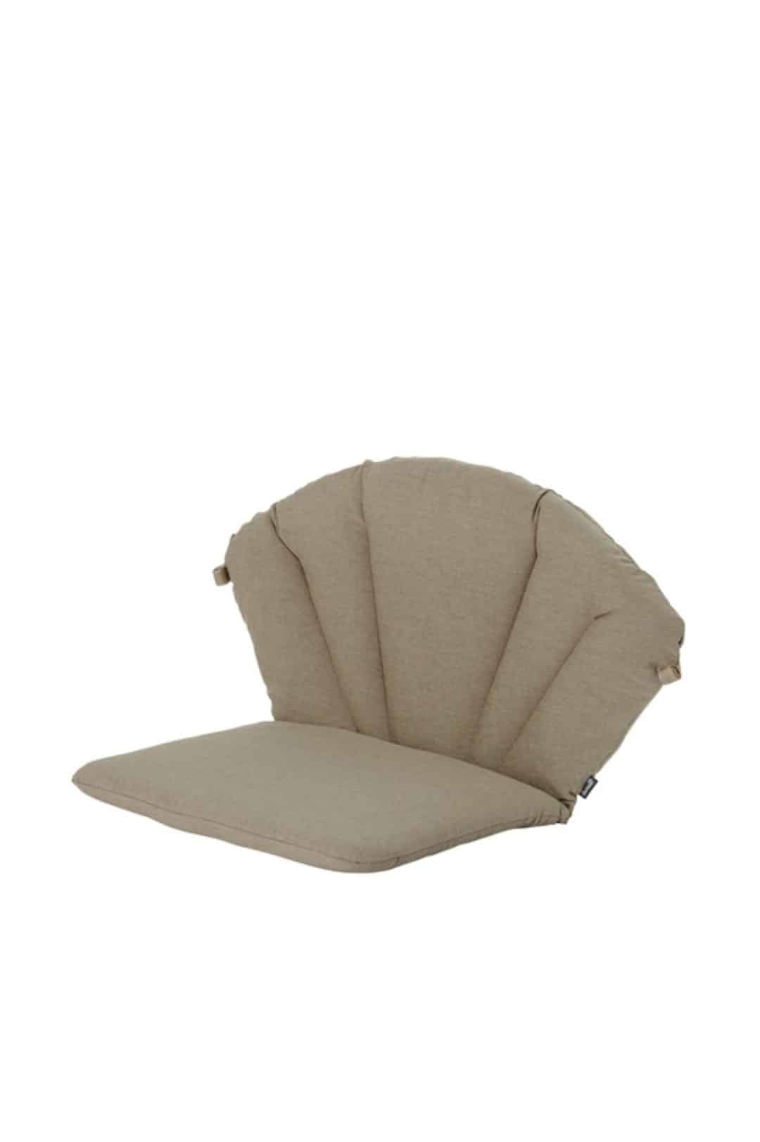 stoel toledo / elegance jute 80x50x6 cm havana hartman hartman