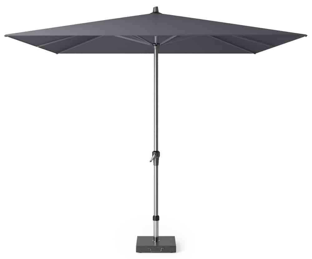 stokparasol riva zonwering 275×275 cm platinum platinum