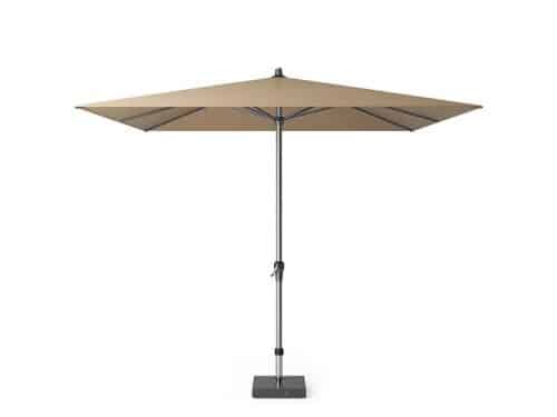 Stokparasol zonwering Riva 275x275 cm Platinum - Platinum