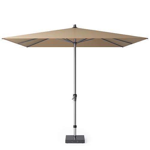 stokparasol zonwering riva 275×275 cm platinum platinum