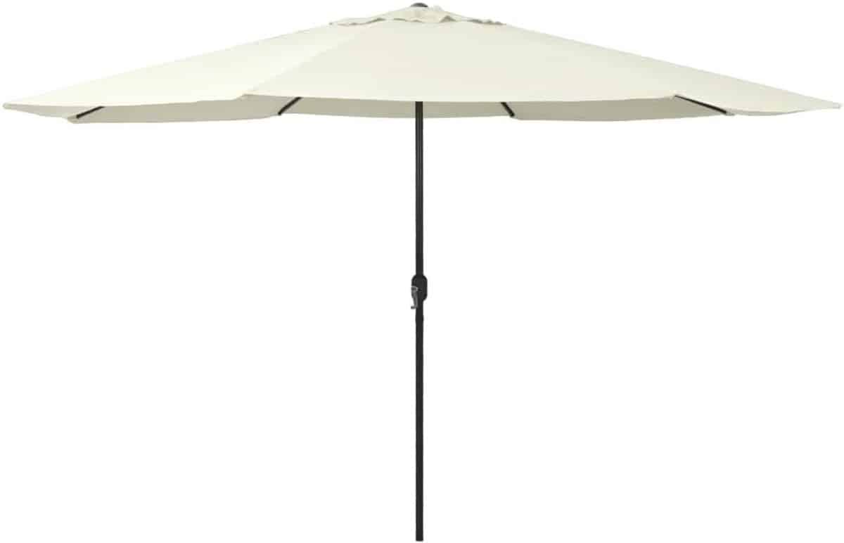 strandparasol zweefparasol balkonparasol paraplu schaduw creëren uv