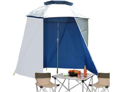 Strandtent - Parasolhoes - Bescherming tegen zon - Scheurbestendig materiaal