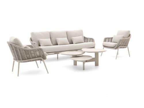 SUNS Casto stoel-bank loungeset 4-delig - Laagste prijsgarantie!