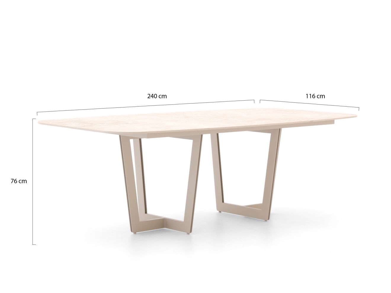 suns sato/palermo 240cm dining tuinset 7 delig laagste prijsgarantie!