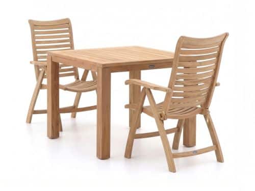 Sunyard Corby/Buxton 90cm dining tuinset 3-delig verstelbaar - Laagste prijsgarantie!
