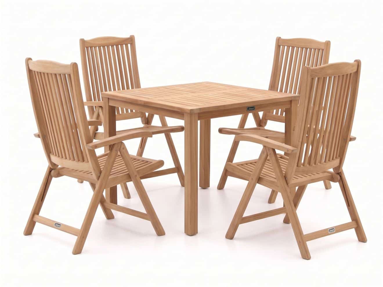 sunyard veronica/liverpool 90cm dining tuinset 5 delig verstelbaar laagste prijsgarantie!