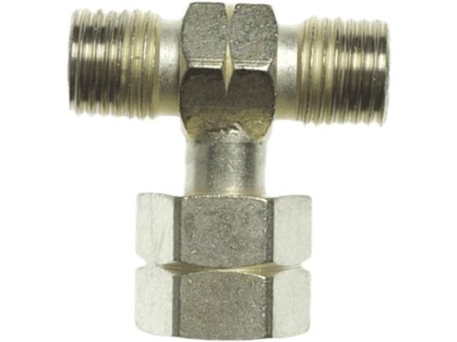T-stuk Gasfitting - Verbindingsstuk Slang - Gas Aansluiten - Twee