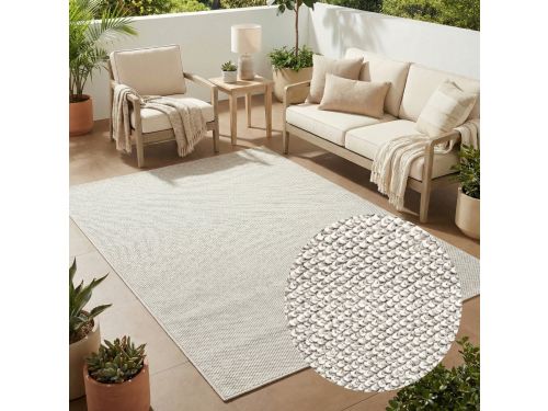 Tapiso Calma Buitentapijt Weerbestendig Buitenkleed Balkon Tuin Terras Wasbaar UV