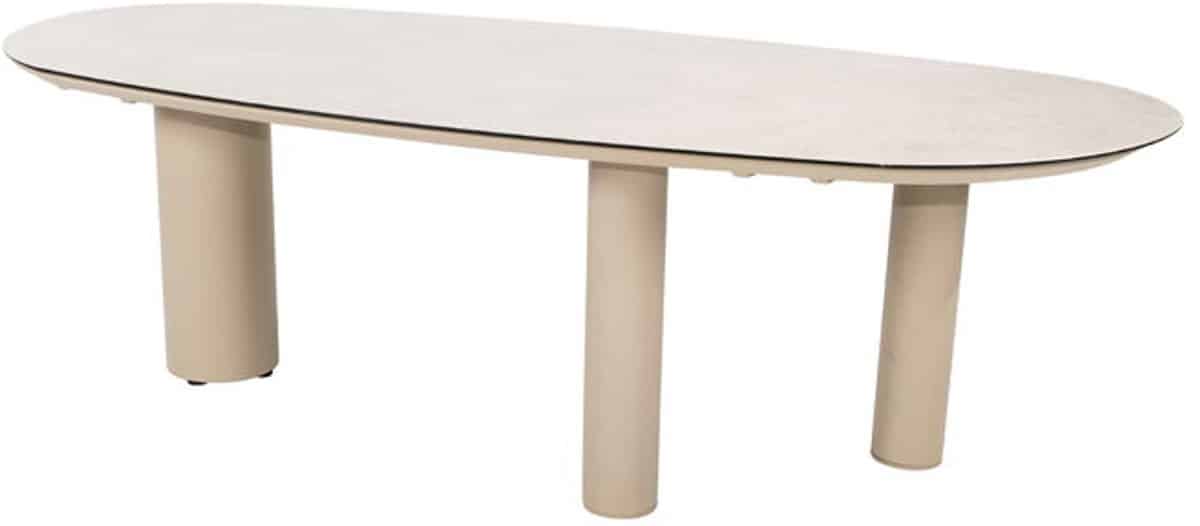 taste denia dining tafel latte printed keramiek 240×105 cm