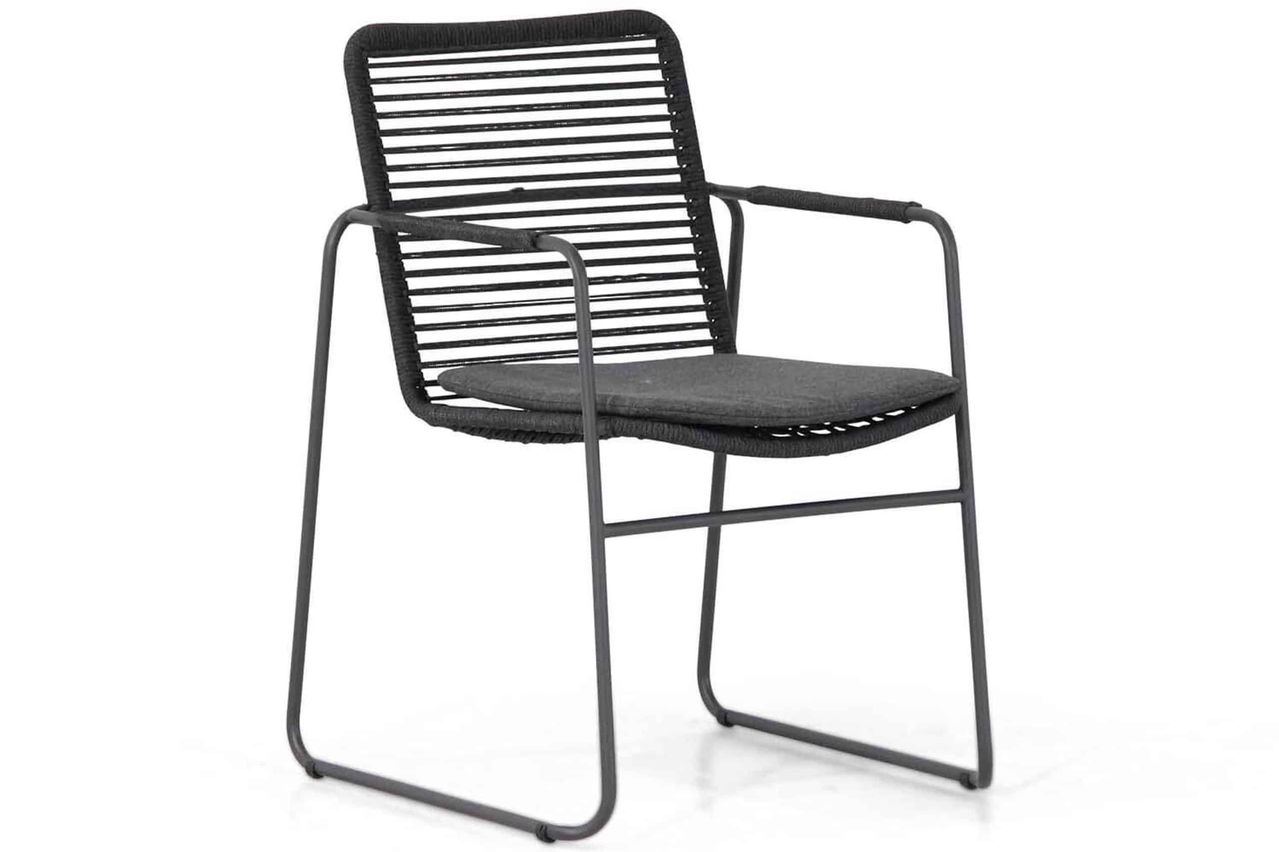 taste elba dining tuinstoel stapelbaar incl. lifestyle cushion (1 stuk)