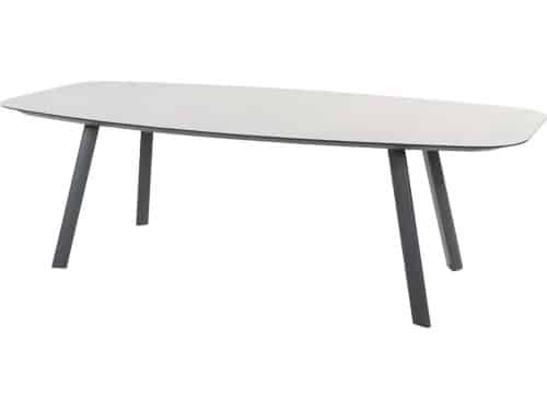 Taste Manolo tuintafel 240x103 cm. - Deens ovaal - Antraciet