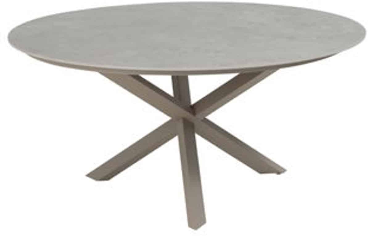 taste prado dining tafel latte keramiek rond dia. 160