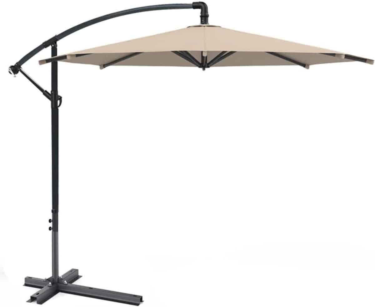 terras parasol buitenparaplu zweefparasol schaduw creëren 360