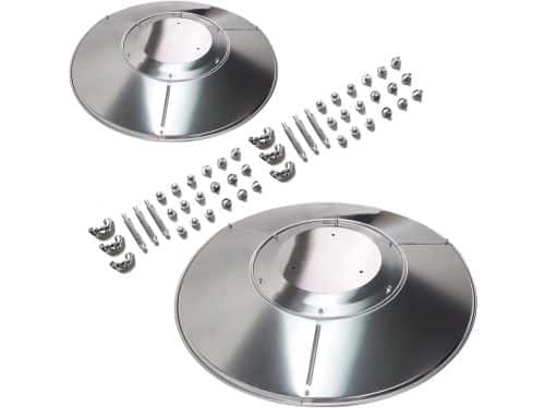 Terrasverwarmer reflector - Hittereflector schild - Buitenverwarming reparatie - Universele