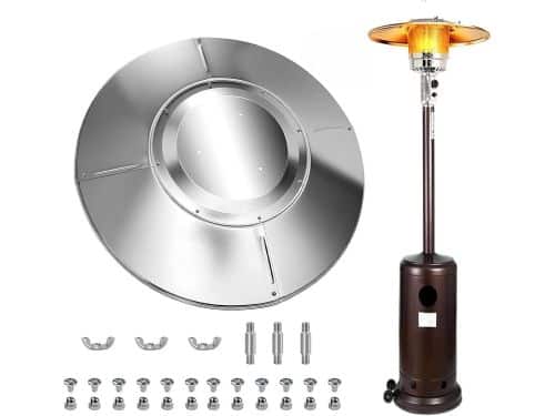 Terrasverwarmer Reflector - Onderdeel Buitenverwarmer - Efficiënt Verwarmen - Robuust