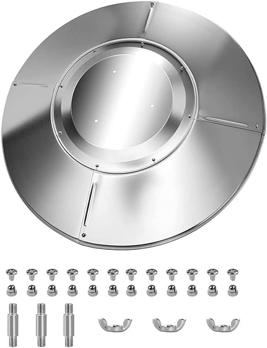 terrasverwarmer reflector reserveonderdeel buitenverwarming roestvrij aluminium