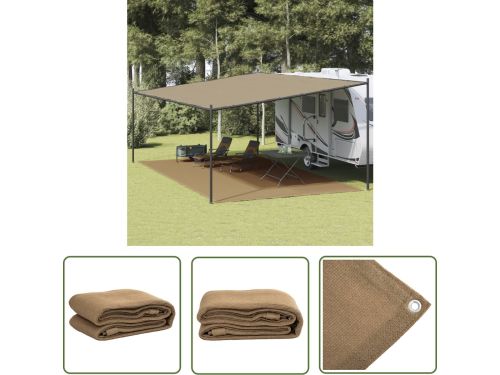 The Living Store Kampeertapijt - HDPE - 400 x 800