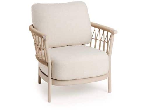 Tierra outdoor - Fresca lounge stoel champagne