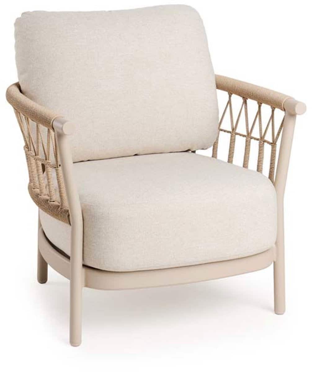 tierra outdoor fresca lounge stoel champagne