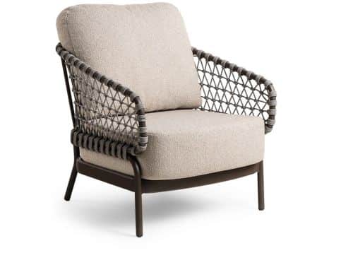 Tierra Outdoor Juno Loungestoel - Chocolat