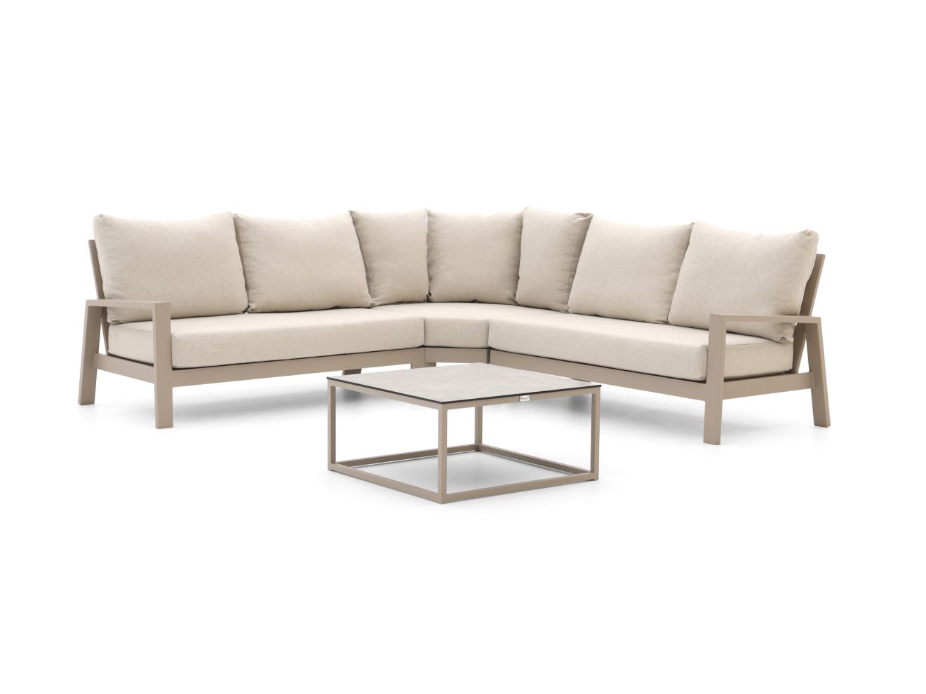 tierra outdoor musone/rio hoek loungeset 4 delig 5 zits laagste prijsgarantie!