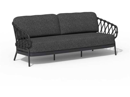 Tierra outdoor - Natal 3-zits lounge bank charcoal