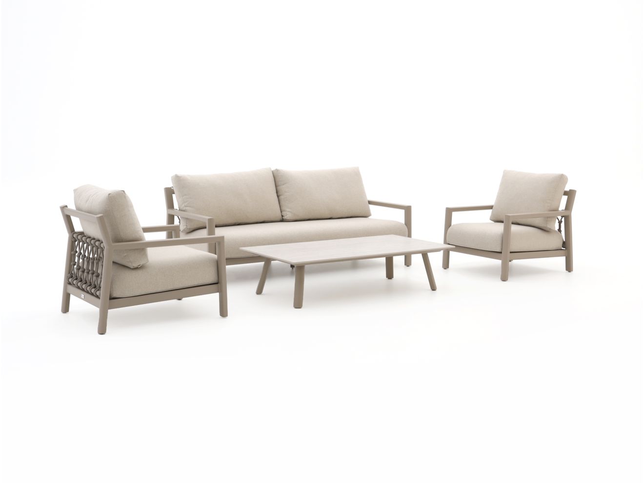 tierra outdoor oasis stoel bank loungeset 4 delig laagste prijsgarantie!
