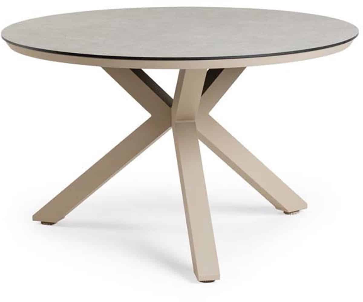 tierra outdoor orbital dining tafel trespa ophira champagne dia