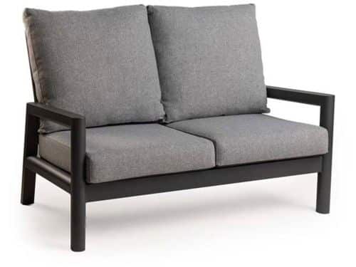 Tierra outdoor - Sevilla 2-zits lounge bank charcoal